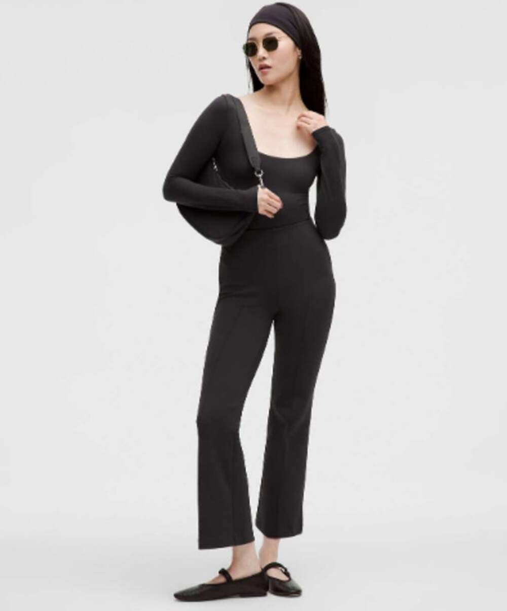 LULULEMON Stretch Spacer High-Rise Pant Black Sz XXS $128 {2C14}